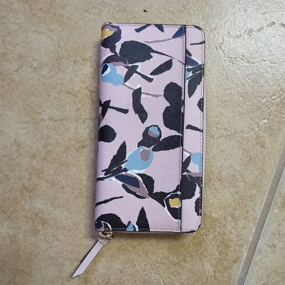 Kate Spade Cameron Paper Rose Large Continental Wallet - Picture 2 of 6